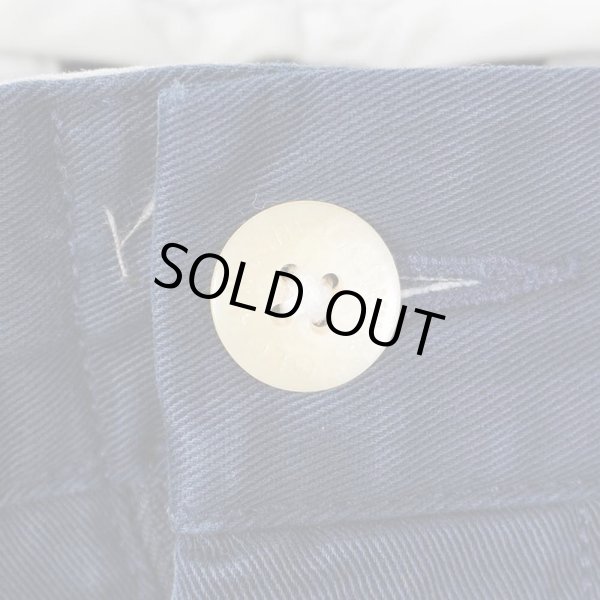 画像4: 00's Polo Ralph Lauren 2タック チノトラウザー "ANDREW PANT / NAVY" (4)