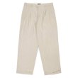 画像1: Early 00's DOCKERS 2タック コットンリネントラウザー "W34 L30" (1)