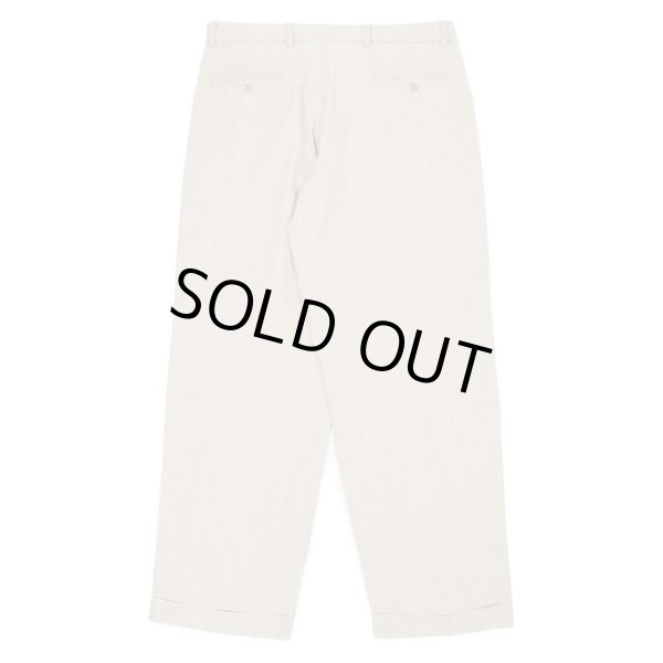 画像2: Early 00's DOCKERS 2タック コットンリネントラウザー "W34 L30" (2)