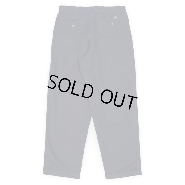 画像2: 90's DOCKERS 2タック チノトラウザー "W32 L30 / DARK NAVY" (2)