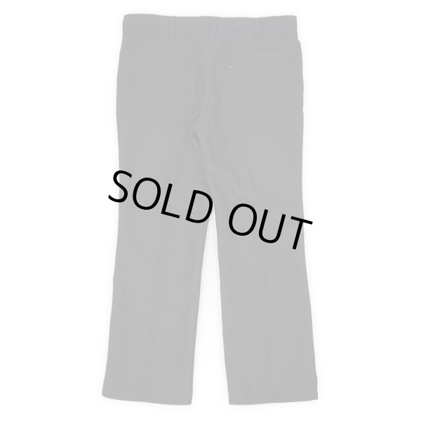 画像2: Late 80's Levi's 10517 6159 ブーツカットパンツ "MADE IN USA / BLACK / W38 L30" (2)