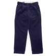 画像1: 90's Polo Ralph Lauren 2タック コーデュロイトラウザー "HAMOND PANT / NAVY" (1)