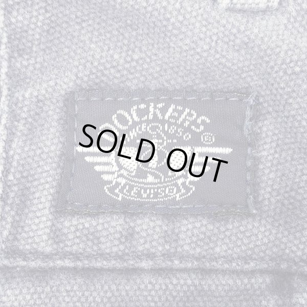 画像3: Early 90's DOCKERS 2タック キャンバストラウザー "FADE NAVY / 実寸W34 L29" (3)