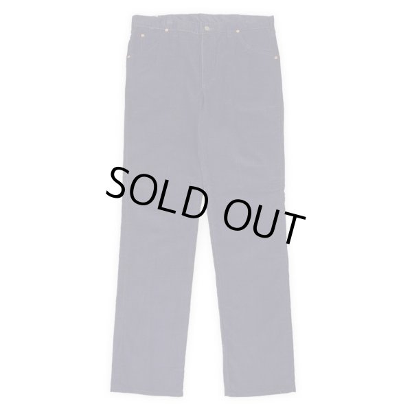 画像2: 80's Lee 200-2741 コーデュロイパンツ "DEADSTOCK / MADE IN USA / NAVY" (2)