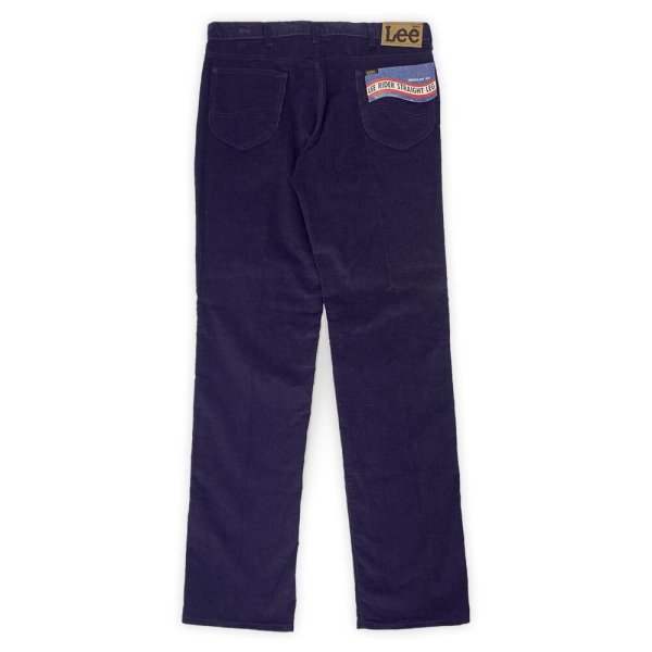 画像3: 80's Lee 200-2741 コーデュロイパンツ "DEADSTOCK / MADE IN USA / NAVY" (3)