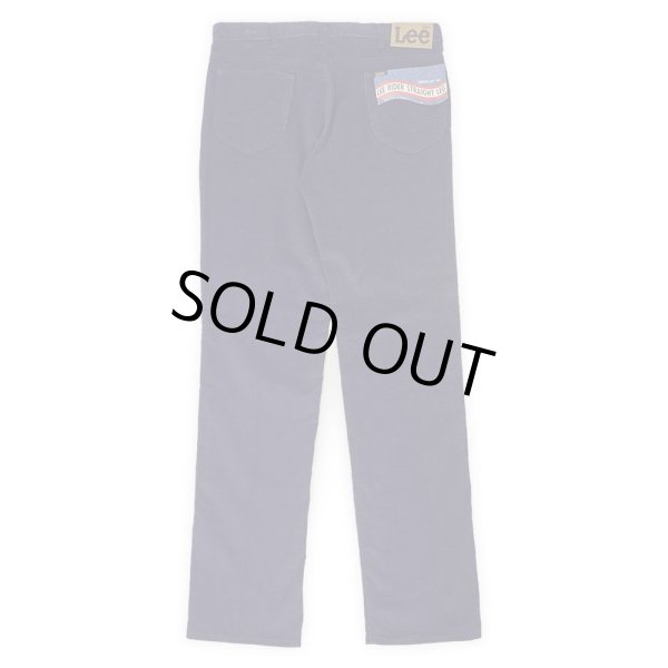 画像3: 80's Lee 200-2741 コーデュロイパンツ "DEADSTOCK / MADE IN USA / NAVY" (3)