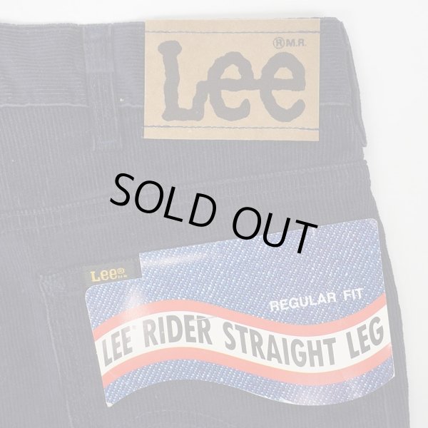 画像4: 80's Lee 200-2741 コーデュロイパンツ "DEADSTOCK / MADE IN USA / NAVY" (4)