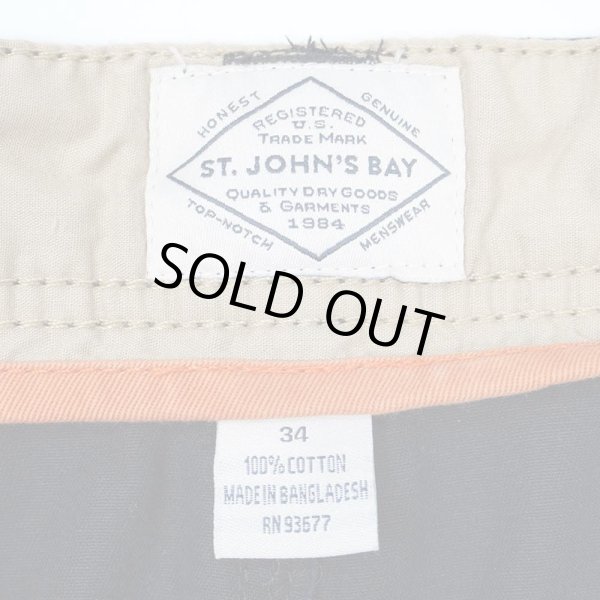 画像3: 00's ST JOHN'S BAY カーゴショーツ "DEADSTOCK / BLACK" (3)