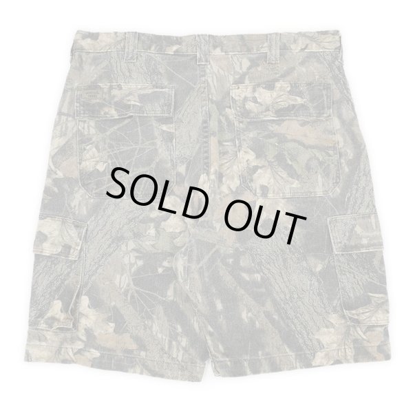 画像2: 00's Wrangler リアルツリーカモ柄 カーゴショーツ (2)