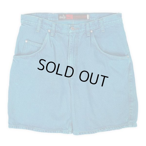 画像1: 90's Levi's silverTab カラーデニム バギーショーツ "Loose / MADE IN USA" (1)