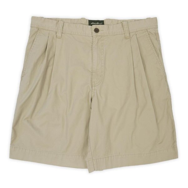 画像1: 00's Eddie Bauer 2タック チノショーツ (1)