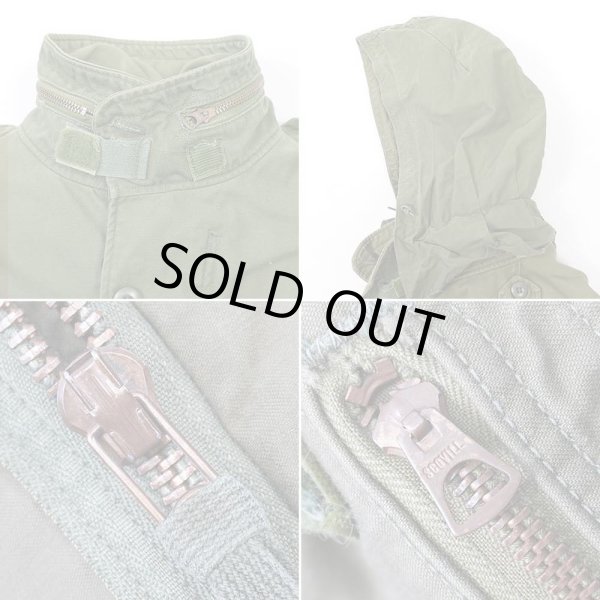 画像4: Early 70's US.ARMY M-65 フィールドジャケット "グレーライナー / SMALL-SHORT" (4)