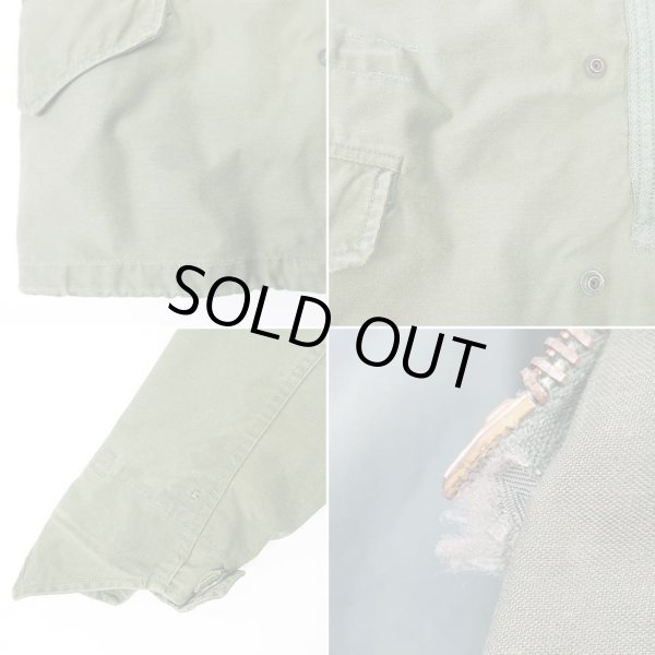 画像5: Early 70's US.ARMY M-65 フィールドジャケット "グレーライナー / SMALL-SHORT" (5)