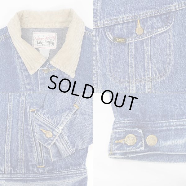 画像4: 80's Lee STORM RIDER デニムジャケット "size XL" (4)