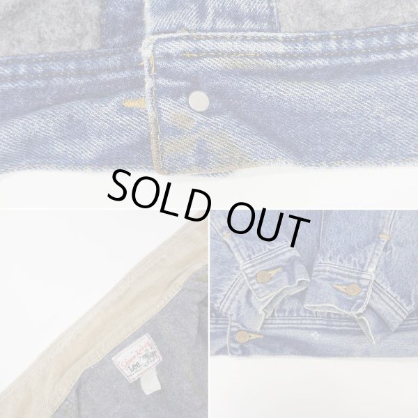 画像5: 80's Lee STORM RIDER デニムジャケット "size XL" (5)