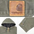 画像4: 00's Carhartt キルティングライナー ダックフーディージャケット (4)