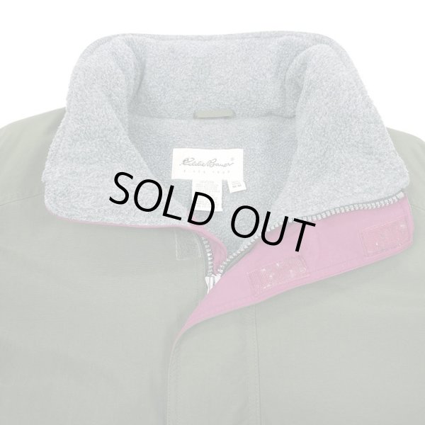 画像3: 90's Eddie Bauer フリースライナー ナイロンアノラック (3)