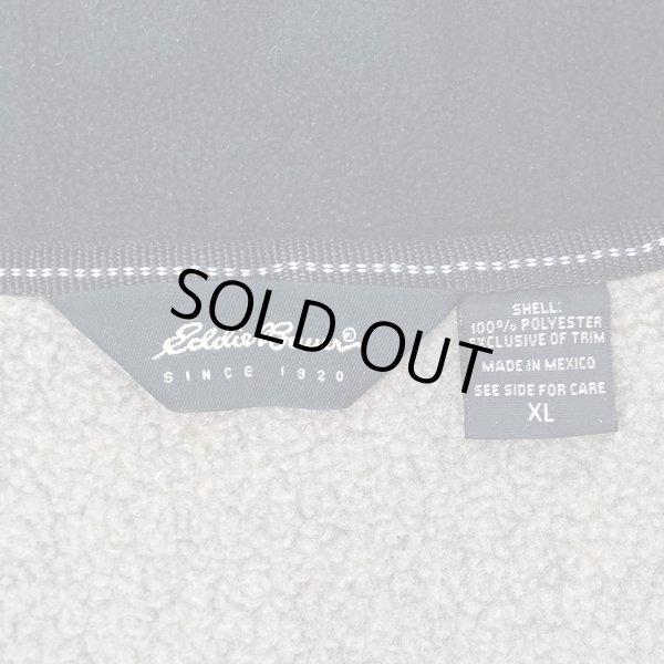 画像2: 00's Eddie Bauer ハーフジップ フリースジャケット "POLARTEC" (2)