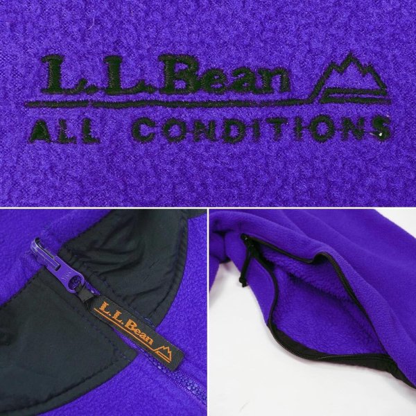 画像3: 90's L.L.Bean "ALL CONDITIONS" フリースジャケット (3)