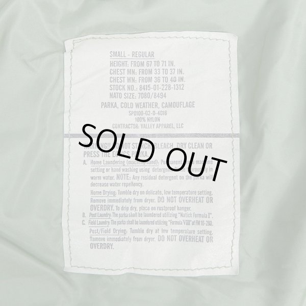 画像3: 02's US.ARMY ECWCS ウッドランドカモ柄 GORE-TEX PARKA “SMALL-REGULAR” (3)