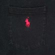 画像3: 00's Polo Ralph Lauren ポケットTシャツ "BLACK" (3)