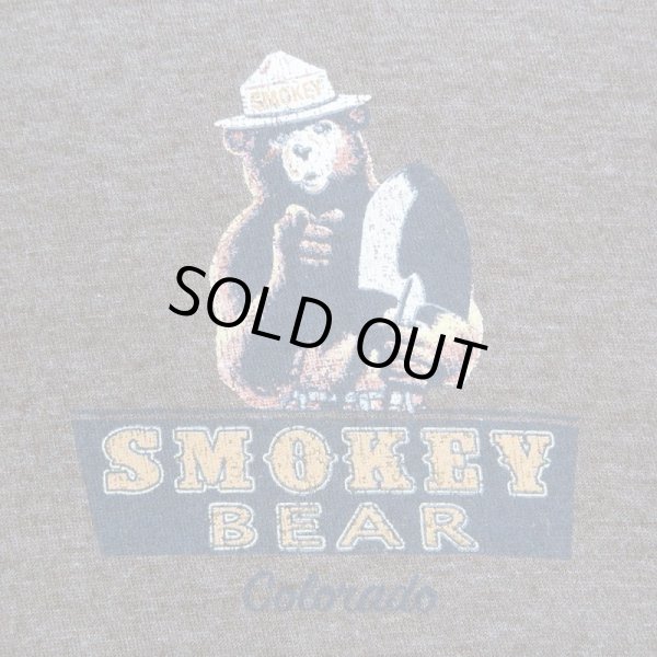 画像4: 00's SMOKEY BEAR 両面プリントTシャツ (4)