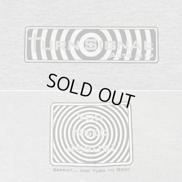 画像3: 90's TURN SIGNAL ACTS 3:19 両面プリントTシャツ "DEADSTOCK / Heather Gray" (3)