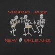 画像2: 00's VOODOO JAZZ NEW ORLEANS ロゴ刺繍Tシャツ (2)
