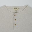 画像3: 90's Eddie Bauer ヘンリーネック サーマルカットソー (3)