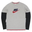 画像1: 00's NIKE フェイクレイヤード L/S Tシャツ (1)