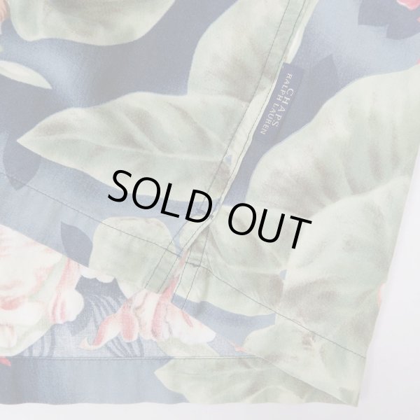 画像5: 90's CHAPS Ralph Lauren 総柄 オープンカラーシャツ (5)