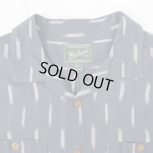 画像3: 00's WOOLRICH 総柄 オープンカラーシャツ (3)