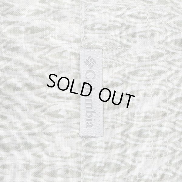 画像4: 00's Columbia 総柄 S/S ボックスシャツ "BEIGE" (4)