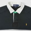 画像3: 90's Polo Ralph Lauren ラガーシャツ “BLACK × WHITE” (3)