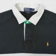 画像3: 90's Polo Ralph Lauren ラガーシャツ “BLACK × WHITE” (3)