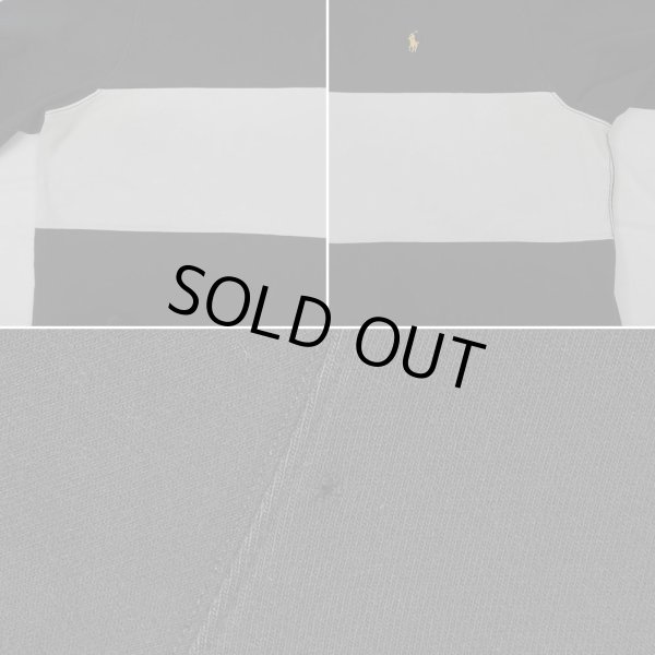 画像6: 90's Polo Ralph Lauren ラガーシャツ “BLACK × WHITE” (6)