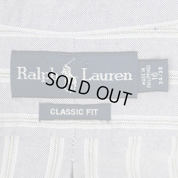 画像2: 90's Polo Ralph Lauren ボタンダウンシャツ "CLASSIC FIT" (2)