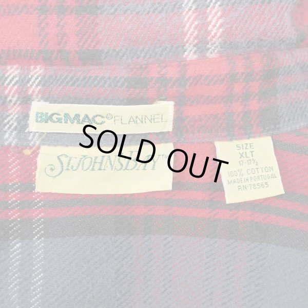 画像2: 90's ST.JOHN'S BAY ヘビーネルシャツ "BIG MAC FLANNEL" (2)