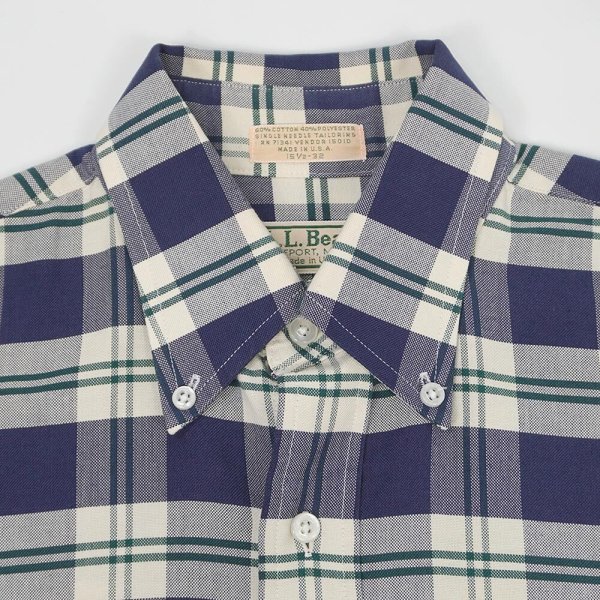 画像3: 80's L.L.Bean ボタンダウンシャツ "MADE IN USA" (3)