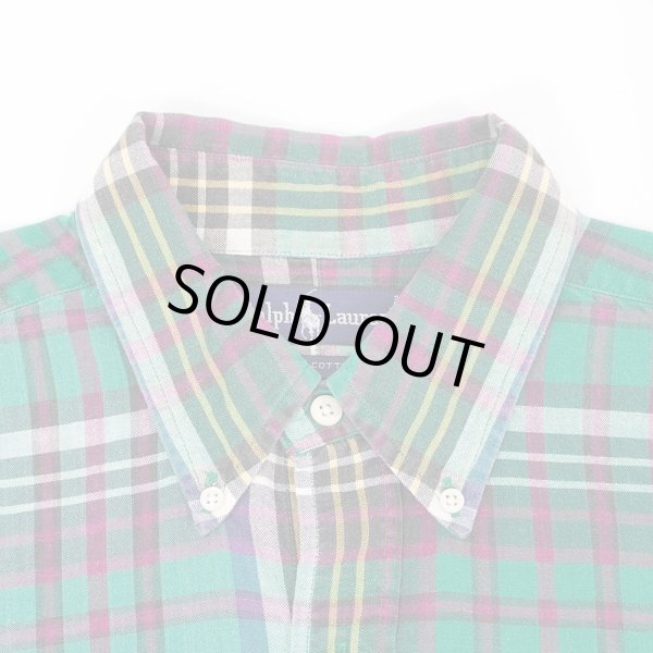 画像3: Early 90's Polo Ralph Lauren ボタンダウンシャツ (3)