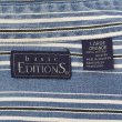 画像2: 90's BASIC EDITIONS シャンブレー ボタンダウンシャツ (2)