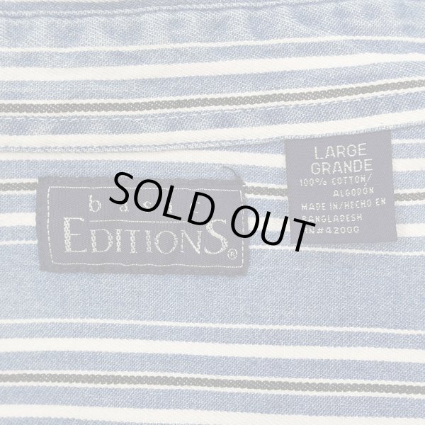 画像2: 90's BASIC EDITIONS シャンブレー ボタンダウンシャツ (2)