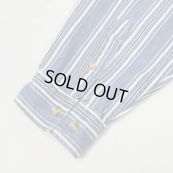 画像4: 90's BASIC EDITIONS シャンブレー ボタンダウンシャツ (4)