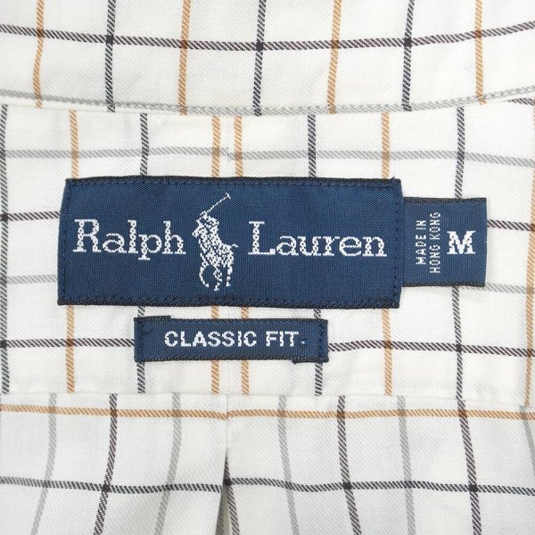 画像2: 90's Polo Ralph Lauren ボタンダウンシャツ "CLASSIC FIT" (2)