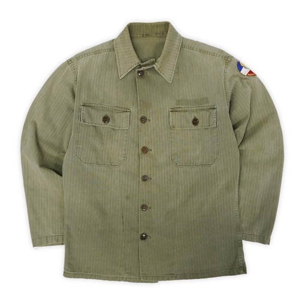 画像1: 50's US.ARMY HBT ユーティリティシャツ (1)
