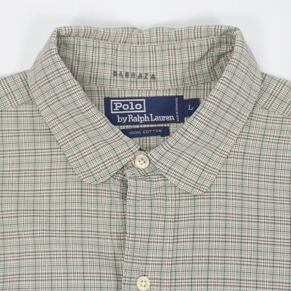 画像3: Early 90's Polo Ralph Lauren プルオーバー ラウンドカラーシャツ (3)