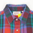 画像3: 80's PRIVATE PROPERTY ヘビーネルシャツ "MADE IN USA / Red × Black Plaid" (3)
