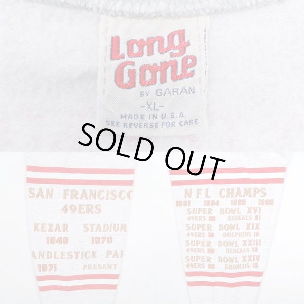 画像3: 90's SAN FRANCISCO 49ERS 総柄スウェット “MADE IN USA” (3)