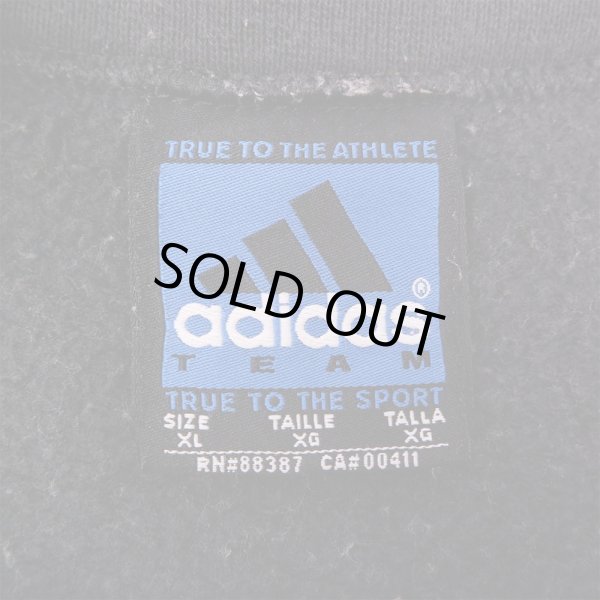 画像2: 00's adidas パフォーマンスロゴ刺繍 スウェット (2)