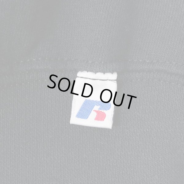 画像4: 00's RUSSELL カレッジプリント スウェット "BLACK" (4)